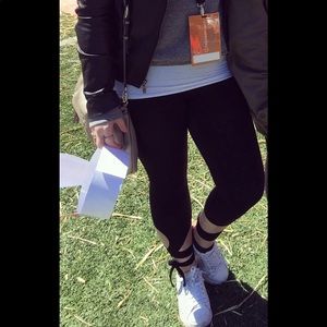 Victoria Sport Black Ankle Wrap Legging